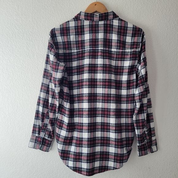 Abercrombie & Fitch Plaid Soft A&F Collection Plaid Flannel Button Down Size S - Picture 5 of 5